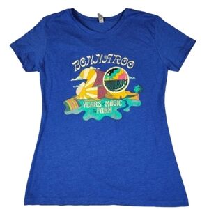 20th Annual Bonnaroo Graphic T-Shirt 2021 Womens XL Short Sleeve Tee